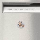 Funny Giraffe Magnet (In Situ (Geschirrspüler))