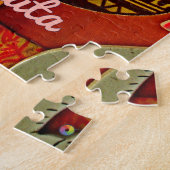 Funny Giraffe mit coolem Text Hakuna Matata Puzzle (Seite)