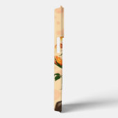 Funny Giraffe mit Rose iPhone Case (Rückseite / Rechts)