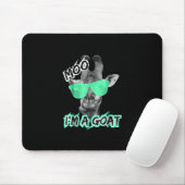Funny Giraffe Moo Im A Goat Cute Zoo Animal Mousepad (Mit Mouse)