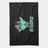Funny Giraffe Moo Im A Goat Cute Zoo Tiergeschenk Geschirrtuch (Vertikal)