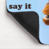 Funny Giraffe Mousepad (Ecke)