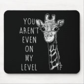 Funny Giraffe Mousepad (Vorne)