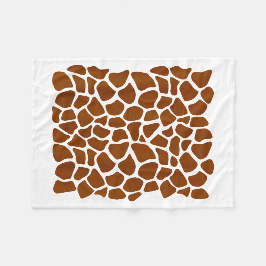 Funny Giraffe Pattern Lazy Halloween Costume Fleecedecke (Vorderseite (Horizontal))