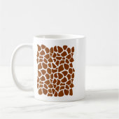 Funny Giraffe Pattern Lazy Halloween Costume Kaffeetasse (Links)