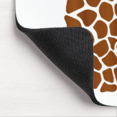Funny Giraffe Pattern Lazy Halloween Costume Mousepad (Ecke)