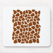 Funny Giraffe Pattern Lazy Halloween Costume Mousepad (Vorne)