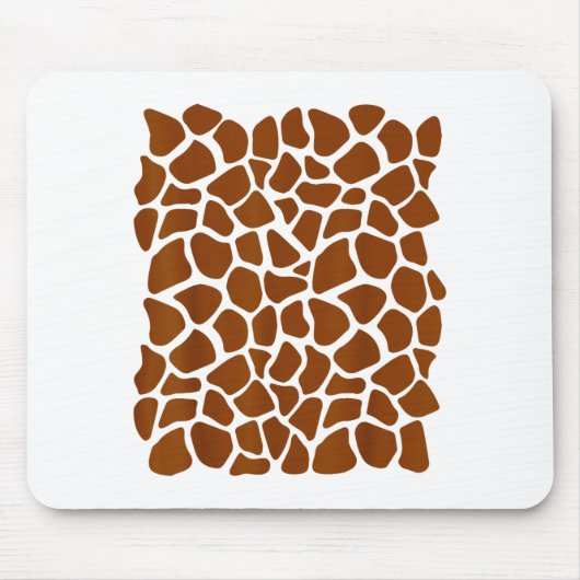 Funny Giraffe Pattern Lazy Halloween Costume Mousepad (Vorne)
