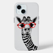 Funny Giraffe Phone Case (Rückseite)
