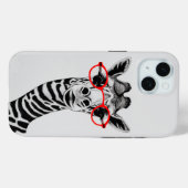Funny Giraffe Phone Case (Rückseite (Horizontal))