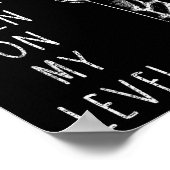 Funny Giraffe Poster (Ecke)