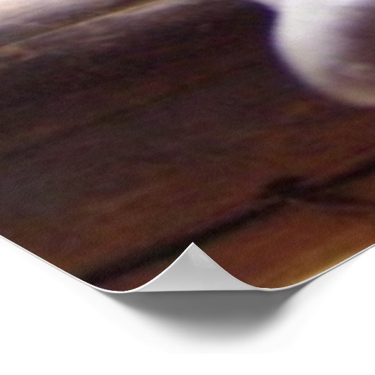 FUNNY GIRAFFE POSTERS - AUS AFRIKA - DRUCKEN POSTER (Ecke)