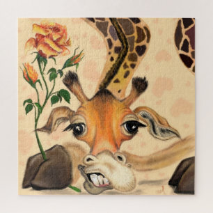 Funny Giraffe Puzzle