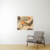 Funny Giraffe Tapestry Wandteppich (Beispiel (Horizontal))