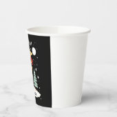 Funny Giraffe The Most Wonderful Time Christmas T- Pappbecher (Links)