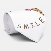 Funny Giraffe Tongue Out and Playful Wink - Cool Krawatte (Gerollt)