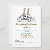Funny Giraffe Wedding Save The Date (Vorderseite)