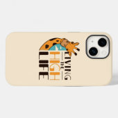 Funny Giraffe Zitat Case-Mate iPhone Hülle (Rückseite (Horizontal))