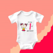 Funny Girl Baby Strampler