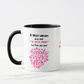 Funny Girl Coworker Pink Neue Jobrente Links Tasse (Links)