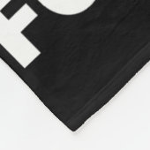 Funny Girl Karate Design Kinder Kickboxing Fleecedecke (Ecke)