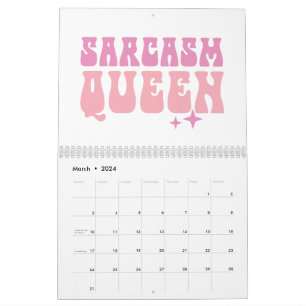 Funny Girl Pink Quotes Kalender