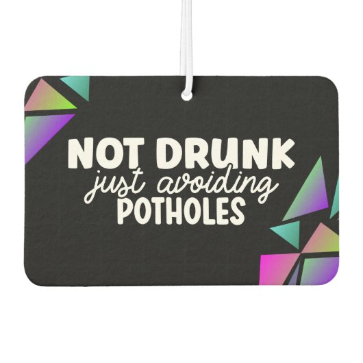 Funny Girl Typ Vorsichtig Fahrer Neonrosa Auto Autolufterfrischer (Vorderseite)