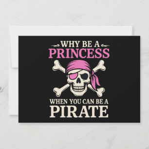 Funny Girl Warum Prinzessin sein, wenn man sein ka Einladung