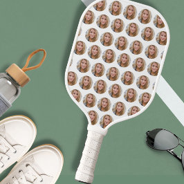 Funny Girlfriend oder Boyfriend Foto Custom Pictur Pickleball Schläger