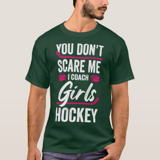 Funny Girls Ice Hockey Coach Geschenk T-Shirt