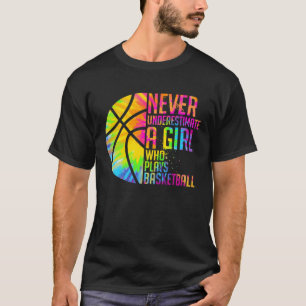 Funny Girls unterschätzen nie ein Mädchen, das B s T-Shirt