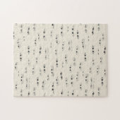 Funny Girly Eyes Zeichnend Puzzle (Horizontal)