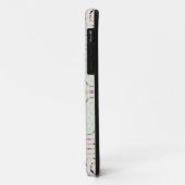 Funny Girly Mustache Case-Mate iPhone Hülle (Hinten/Links)