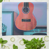 Funny gitarre Liebhaber Geschenk Geschirrtuch (Gefaltet)
