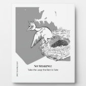 Funny Give me Courage Plaque Fotoplatte (Vorderseite)