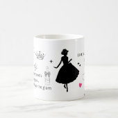 Funny Glam Quote Mug Kaffeetasse (Mittel)