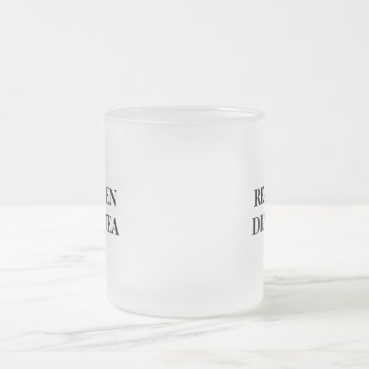 Funny glass Tasse für Typ | Echte Männer trinken T (Mittel)