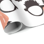 Funny Glasses Geschenkpapier (Rolleneckpunkt)