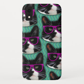 Funny Glasses Tuxedo Cat Epic Fun Muster Case-Mate iPhone Hülle