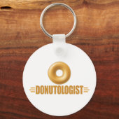 Funny Glazed Donut Lover Schlüsselanhänger (Vorderseite)