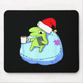 Funny Glep Christmas Mousepad (Vorne)