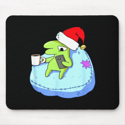 Funny Glep Christmas  Mousepad (Vorne)