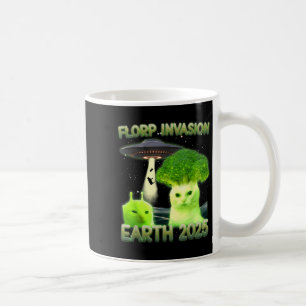 Funny Glerp Glorp Funny Alien Cat Meme Vintag T-s Kaffeetasse