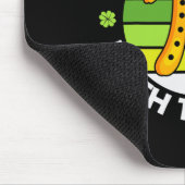 Funny Glück, ein Mathematiklehrer Saint Patricks P Mousepad (Ecke)