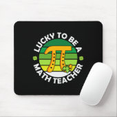 Funny Glück, ein Mathematiklehrer Saint Patricks P Mousepad (Mit Mouse)