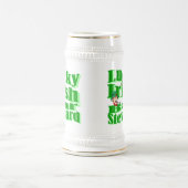 Funny Glück Irish St Patrick's Day Bierglas (Mittel)