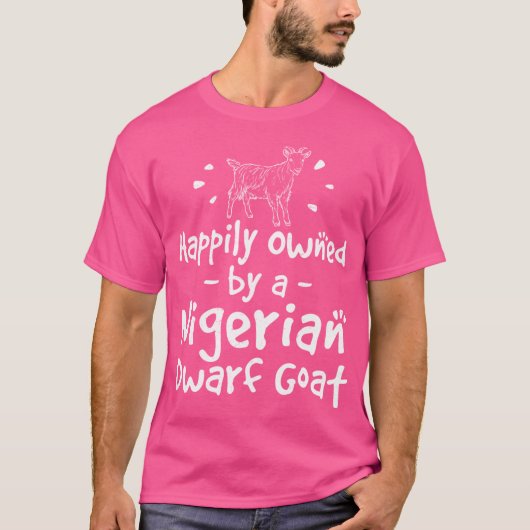 Funny glücklich im Besitz eines nigerianischen Zwe T-Shirt (Vorderseite)