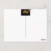 Funny glücklich neues Jahr! Postkarte (Rückseite)