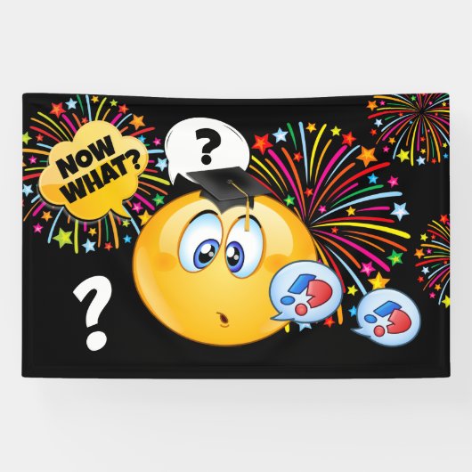 FUNNY Glückwunschs Abschluss Banner (Horizontal)