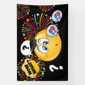 FUNNY Glückwunschs Abschluss Banner (Vertikal)